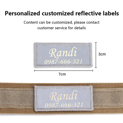 Tactical Custom Dog Collar|for Medium and Large Dogs