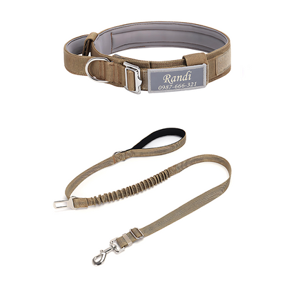 Tactical Custom Dog Collar|for Medium and Large Dogs