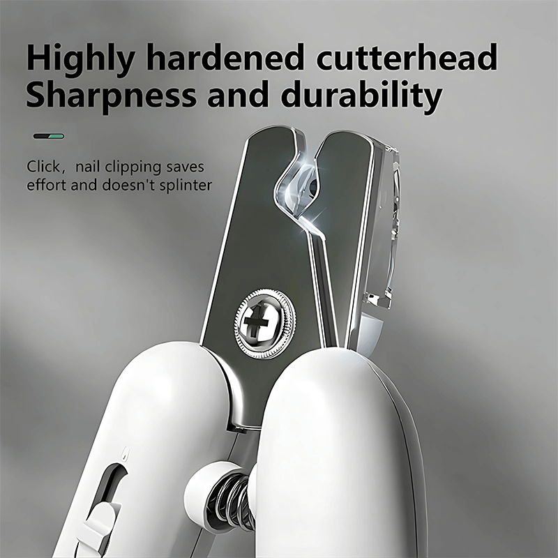 Professional Lighted Anti-Cut Pet Nail Clipper