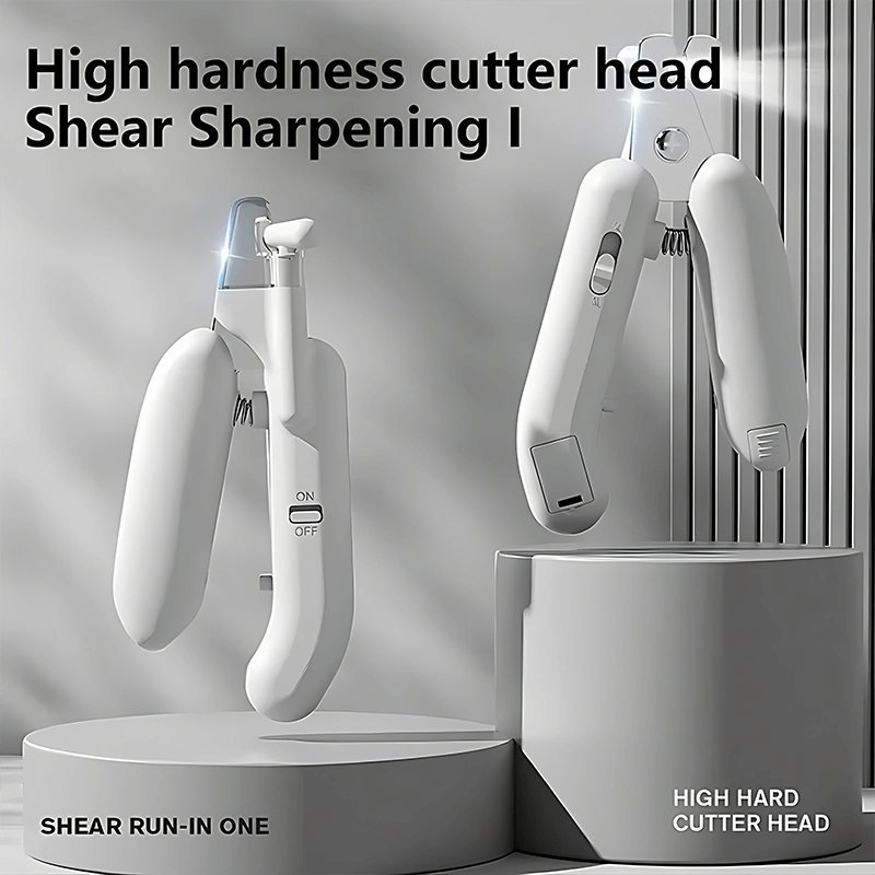Professional Lighted Anti-Cut Pet Nail Clipper