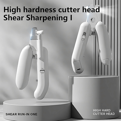 Professional Lighted Anti-Cut Pet Nail Clipper