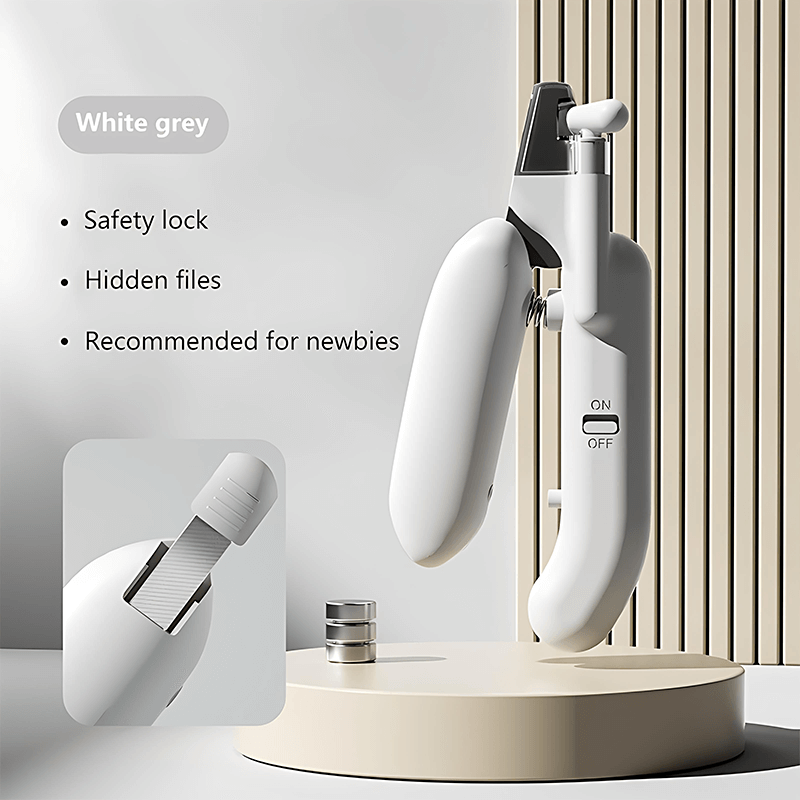 Professional Lighted Anti-Cut Pet Nail Clipper