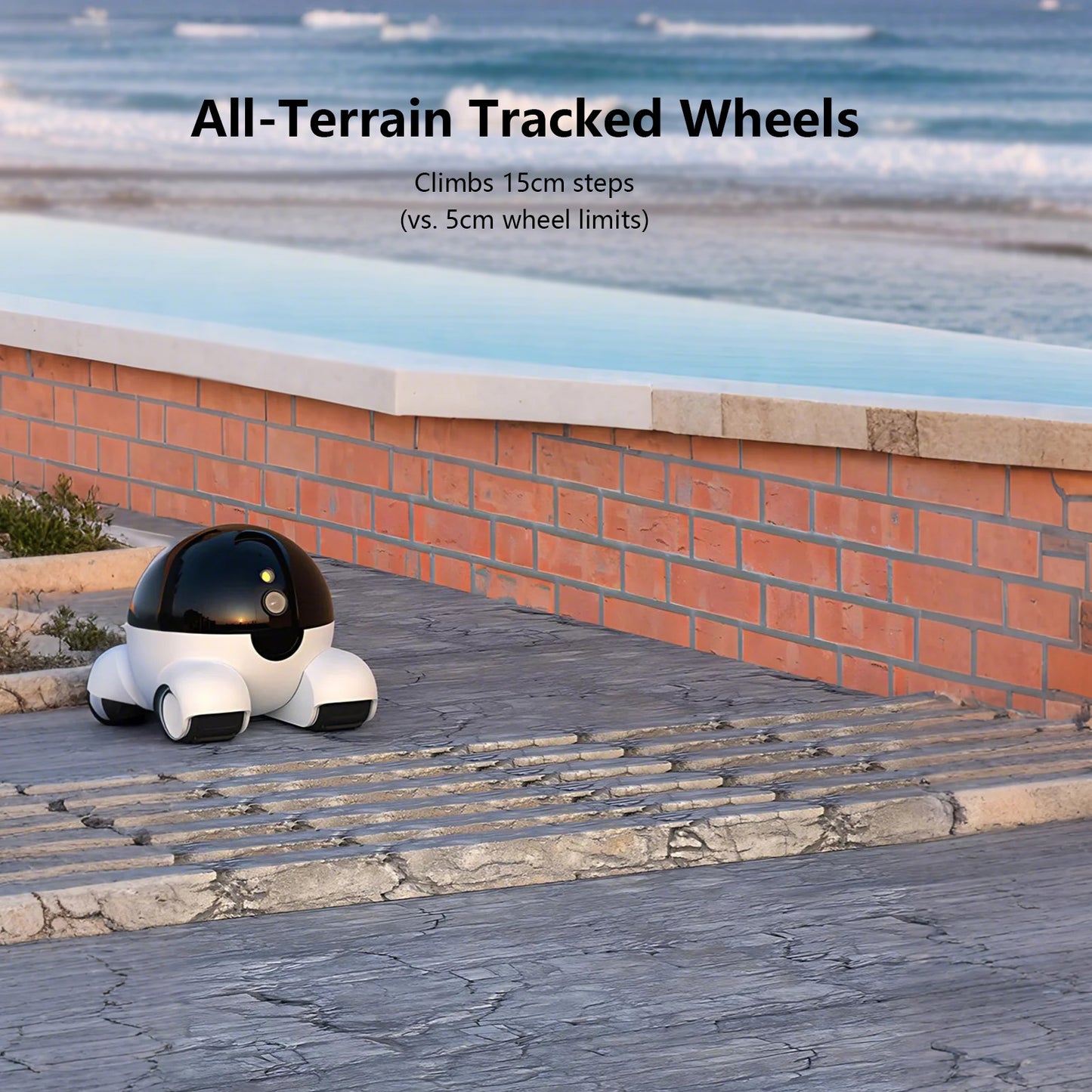 Remote Control Car Design Pet Camera | Movable & 7-Day Battery
