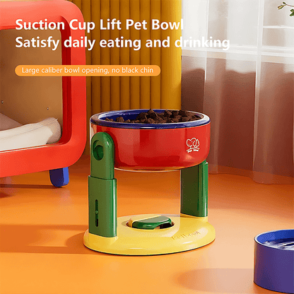 Suction Cup Adjustable Lifting Dog Bowl Buy 1 Get 1 Free