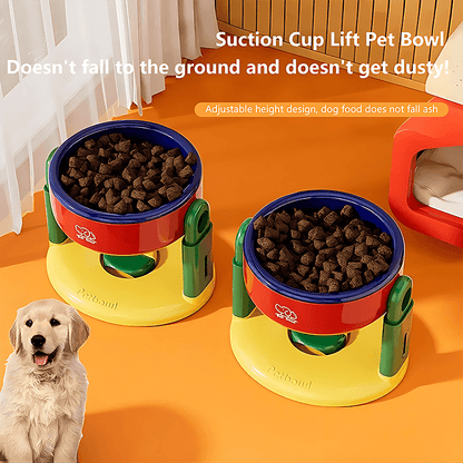 Suction Cup Adjustable Lifting Dog Bowl Buy 1 Get 1 Free