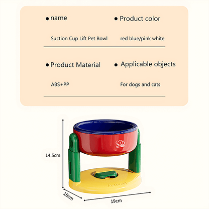 Suction Cup Adjustable Lifting Dog Bowl Buy 1 Get 1 Free